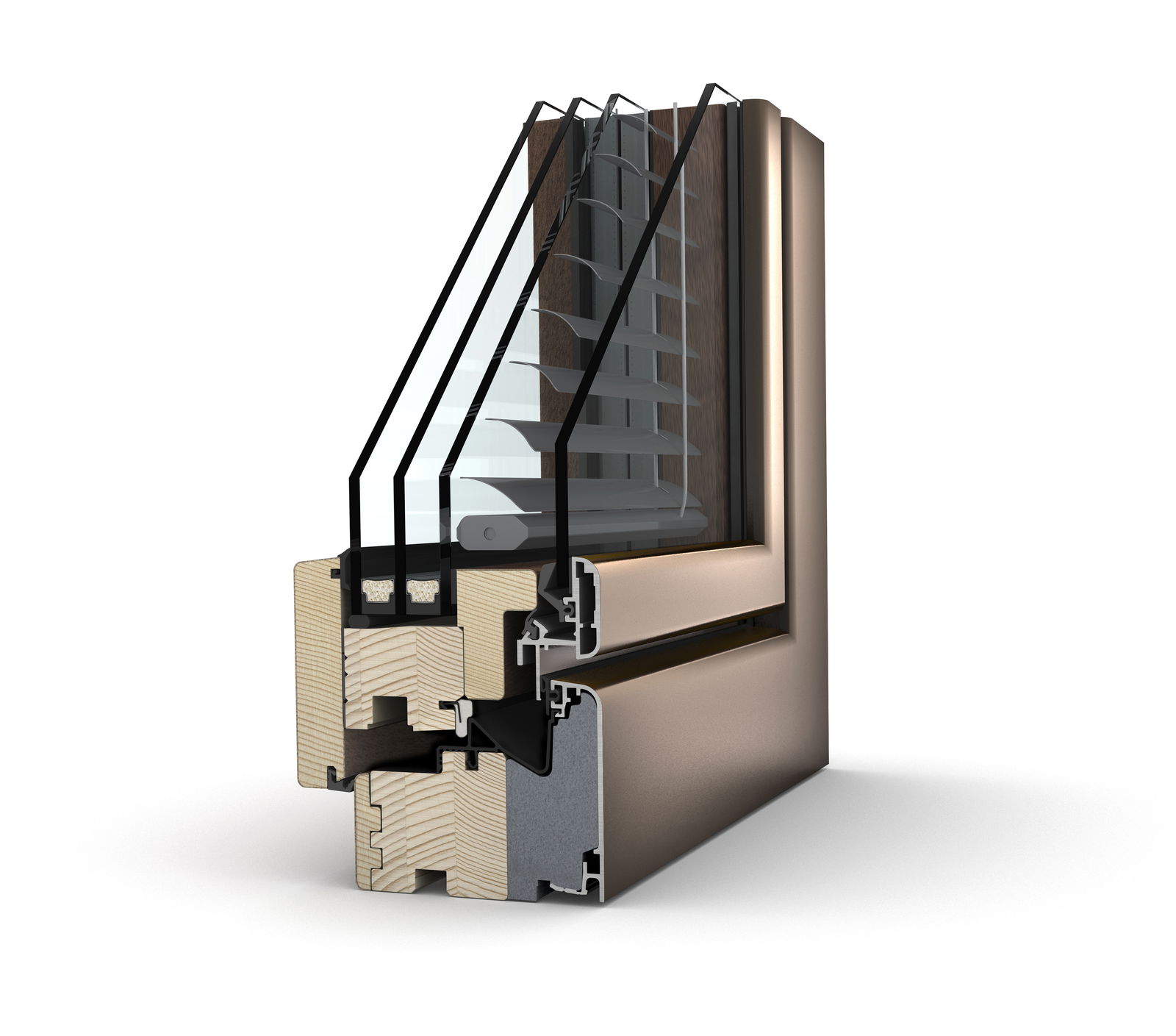 Timber-Alu: Composite Window