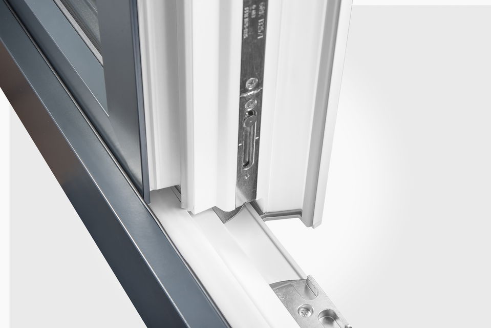 Internorm’s windows include a three-gasket system, forming a continuous, airtight perimeter seal
