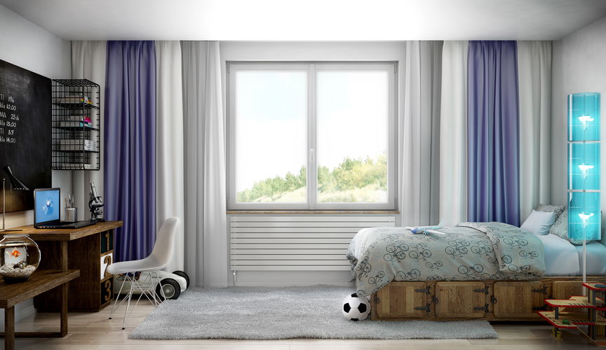 Modern uPVC Windows on a House