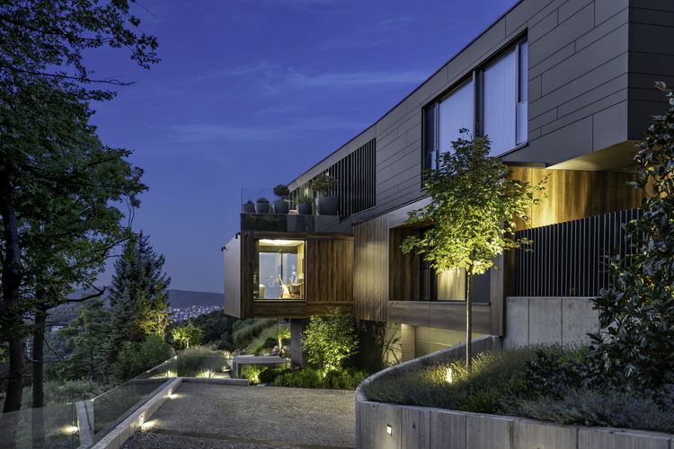Modern Residential Development with New Windows