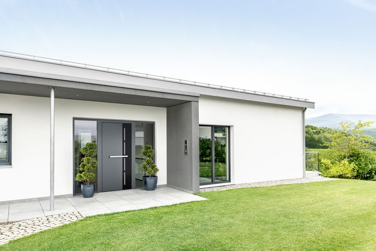 Modern Eco Home with Sustainable Windows