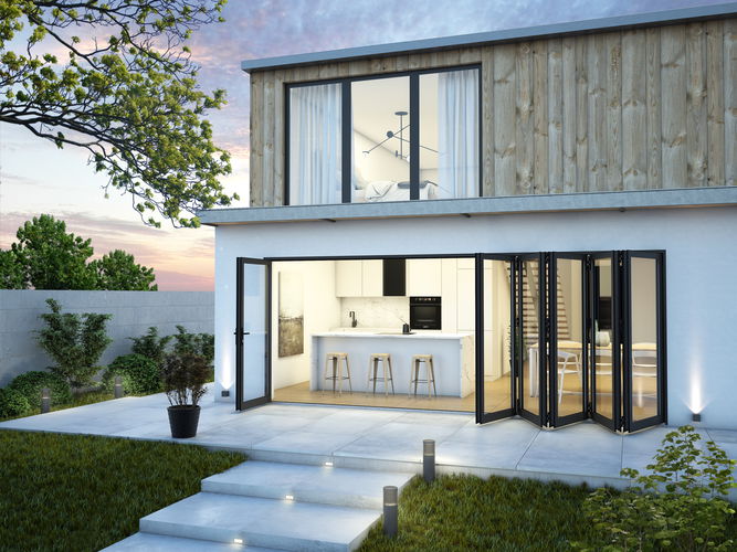 Bifold Doors in uPVC